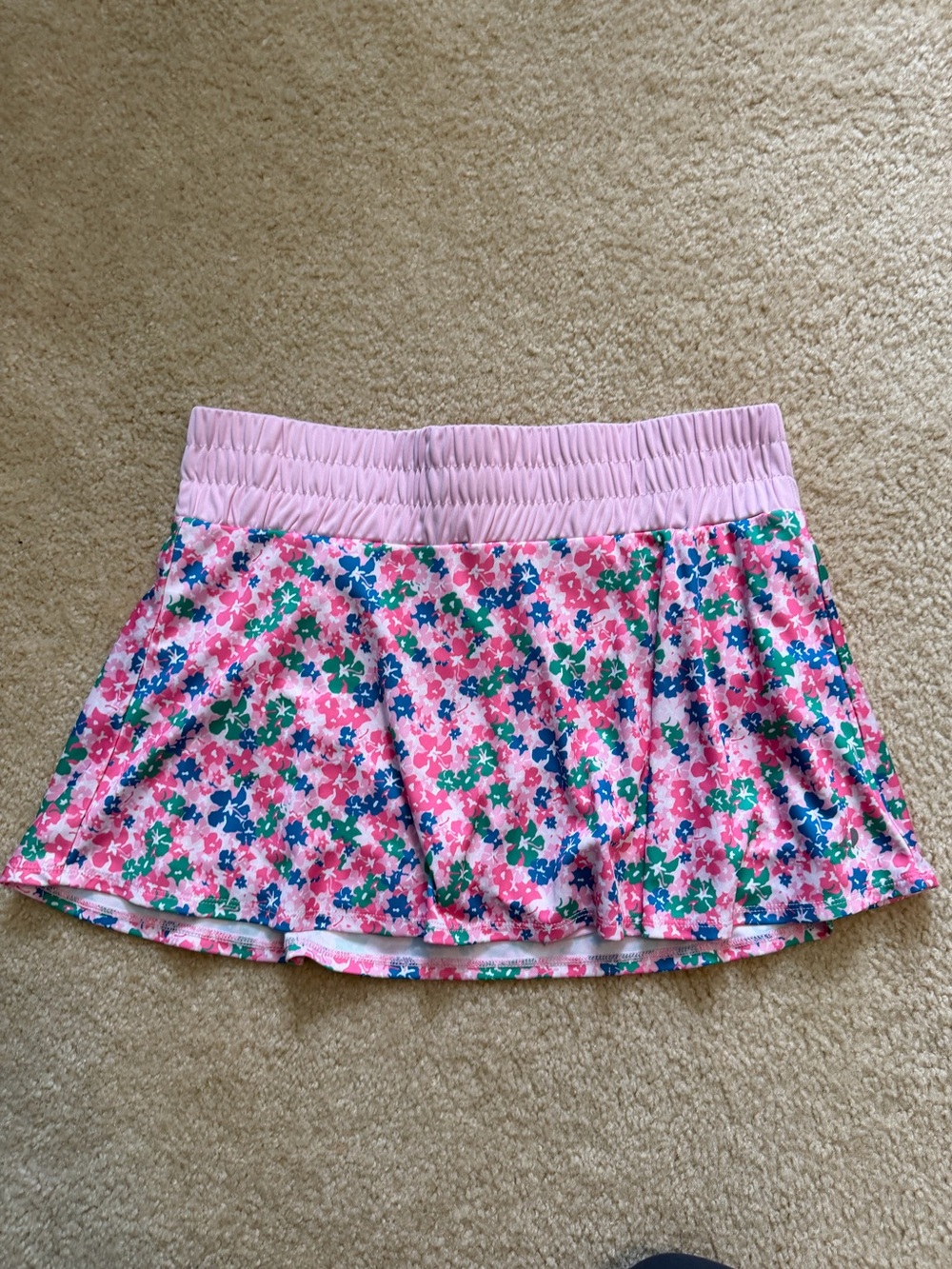 Grand Slam Pink Floral Golf/Tennis Skirt